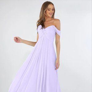 Azazie Kaitlynn Bridesmaids Dress in Lilac